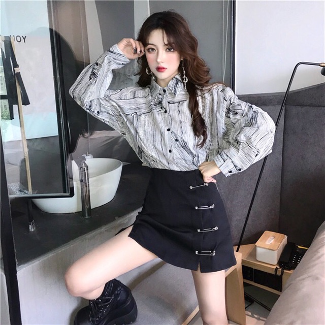 SET ÁO SƠ MI+ CHÂN VÁY