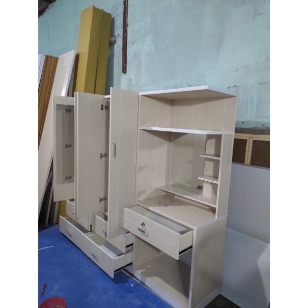 Tủ Nhựa Đài Loan Kèm Bàn Trang Điểm 393 | BigBuy360 - bigbuy360.vn