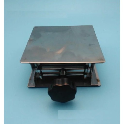 Bàn nâng Bình cầu bằng thép không gỉ 10x10cm