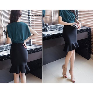 CHÂN VÁY ĐUÔI CÁ THIẾT KẾ full size co giãn