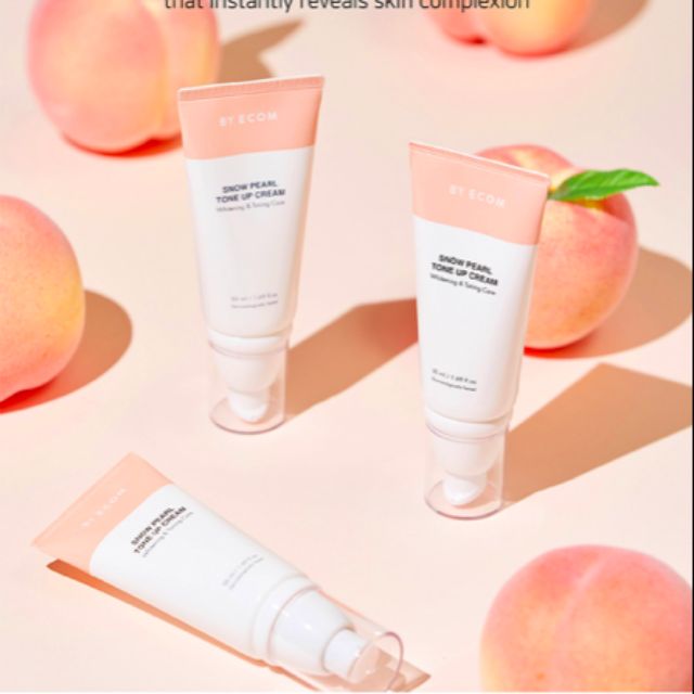 Kem Lót nâng tông da By Ecom Snow Pearl Tone Up Cream 50ml | BigBuy360 - bigbuy360.vn