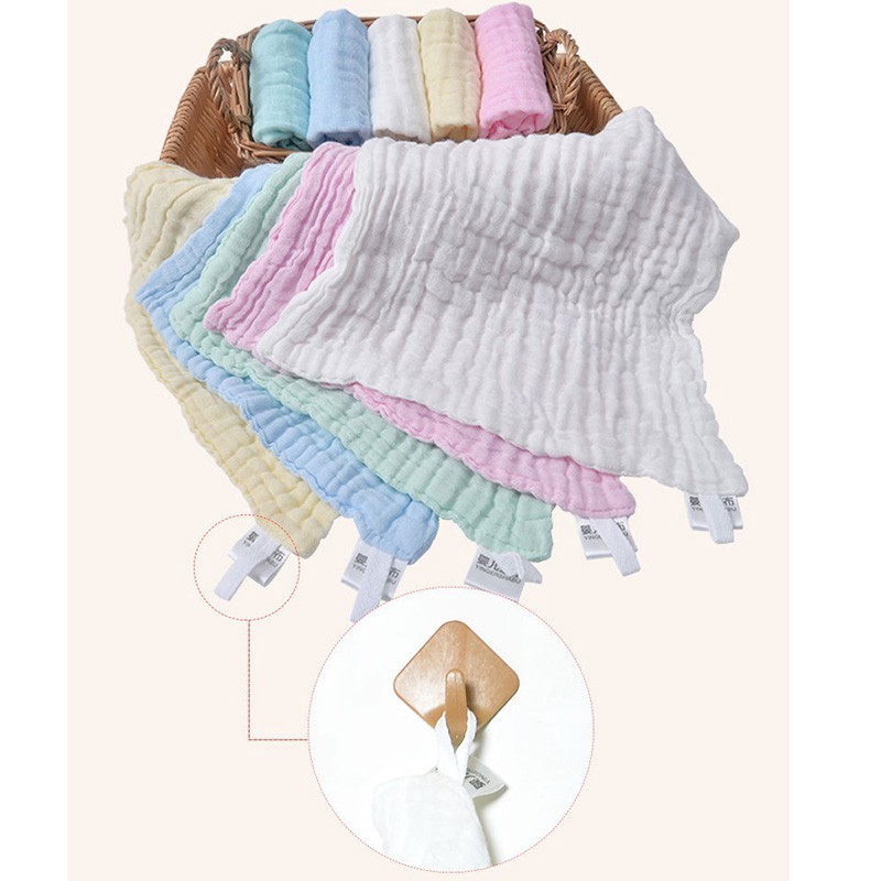 Khăn Tay Vải Cotton Mềm Mại Dành Cho Bé