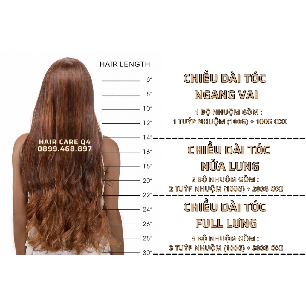 Thuốc  nhuộm tóc màu khói ánh xanh,màu xanh khói - HairCareQ4