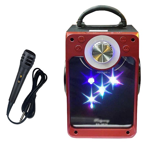 Loa Karaoke Bluetooth MN03 – Hát Rung Echo siêu hay – Có Remote điều khiển – Tặng kèm Micro