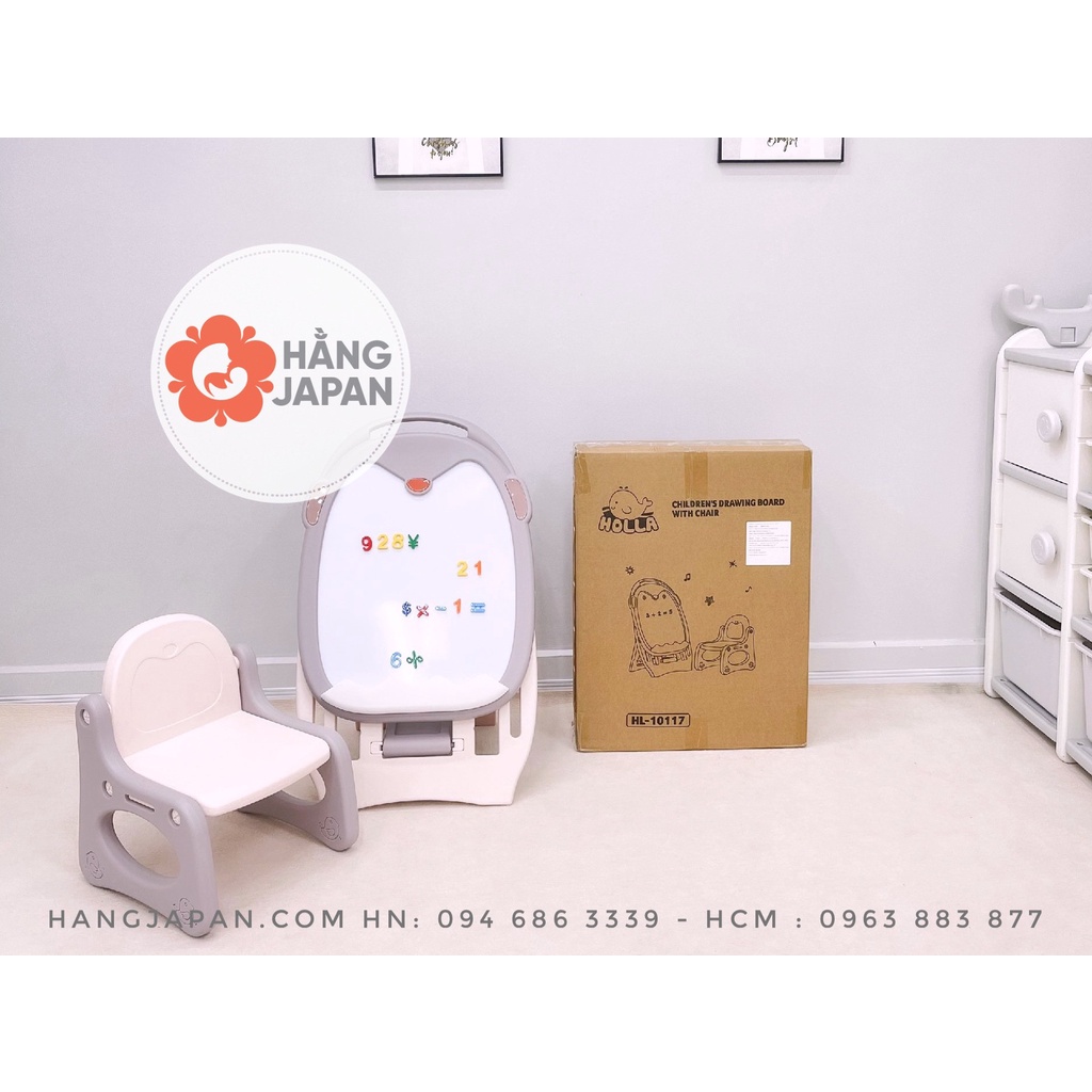 Bảng vẽ 2 in 1 có ghế HOLLA mẫu mới 2021 hang chính hãng