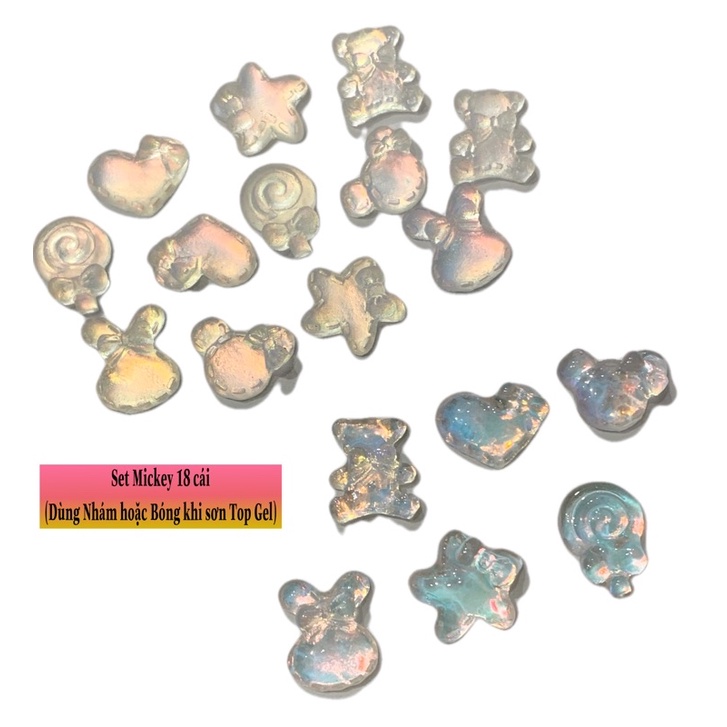 Set 50c nơ dây như hình