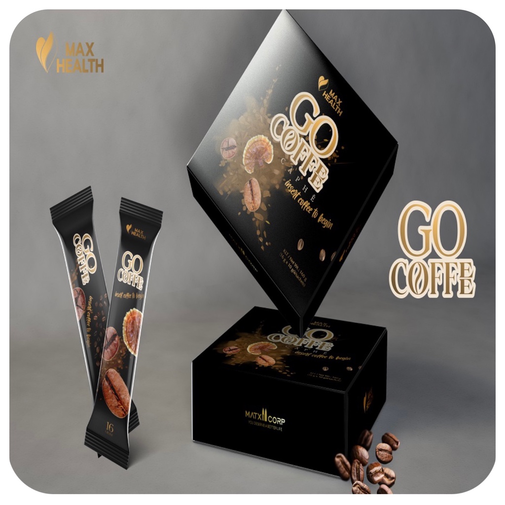 [Mã GROSALE55 giảm 8% đơn 500K] Go Coffee cafe giảm cân - Giảm mỡ bụng hiệu quả Chính hãng