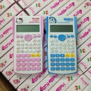 Máy tính FX hello kitty và doraemon