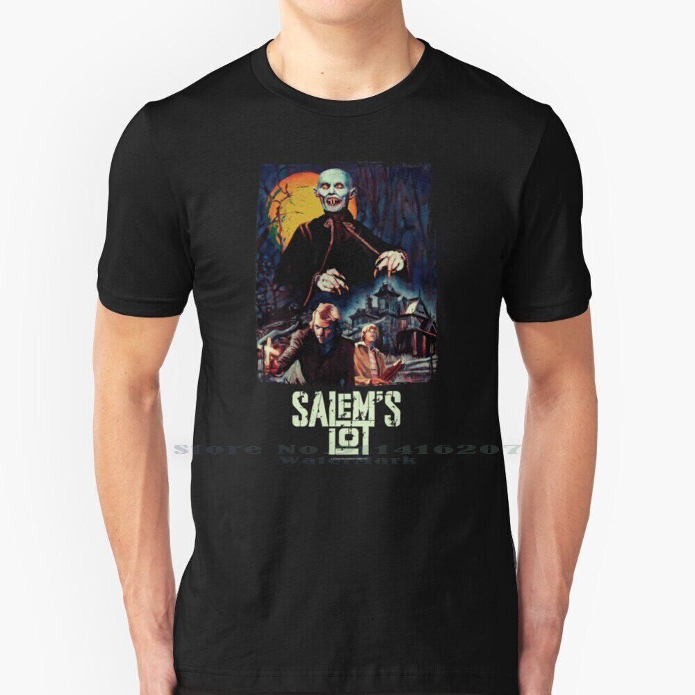 Stephen King - Salem 's Lot Áo 100% Cotton Nguyên Chất Stephen King Salems Lô Ma Cà Rồng Zombie Phim