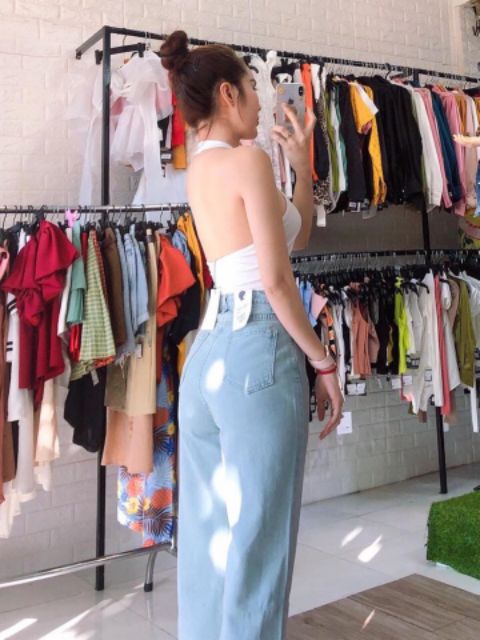 [Mã FAMAYWA giảm 10K đơn 50K] Áo yếm cá tính thun borip ( Kèm hình thật 100%) | BigBuy360 - bigbuy360.vn