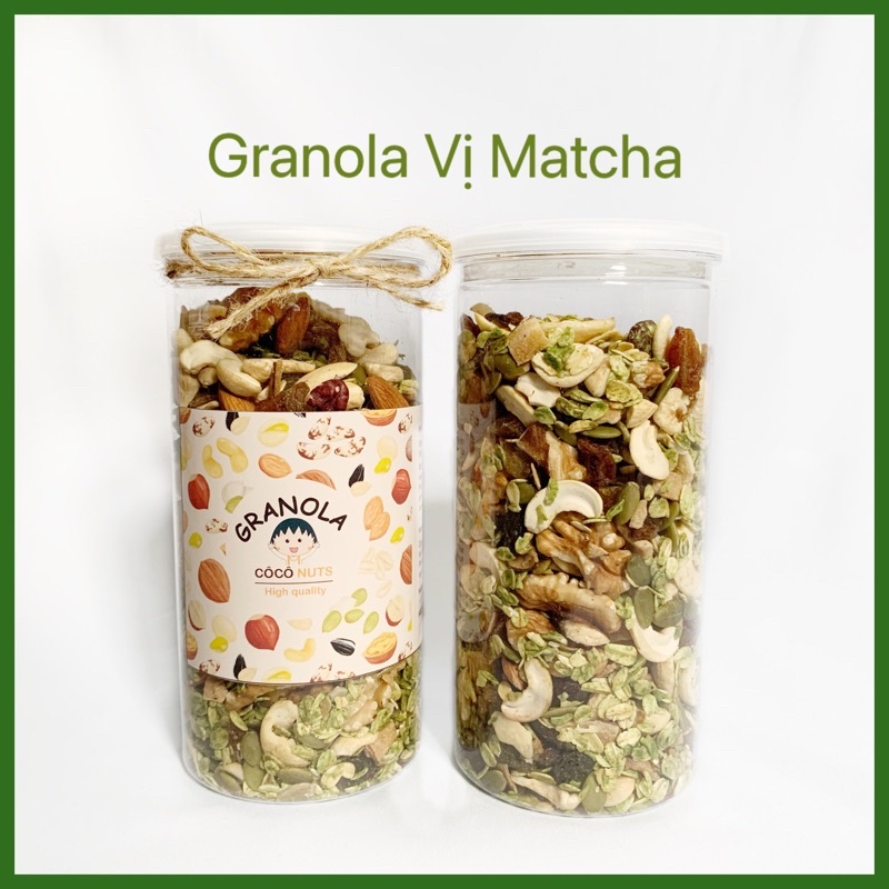 Granola siêu hạt 500g Coconuts cao cấp , ngũ cốc ăn kiêng giảm cân