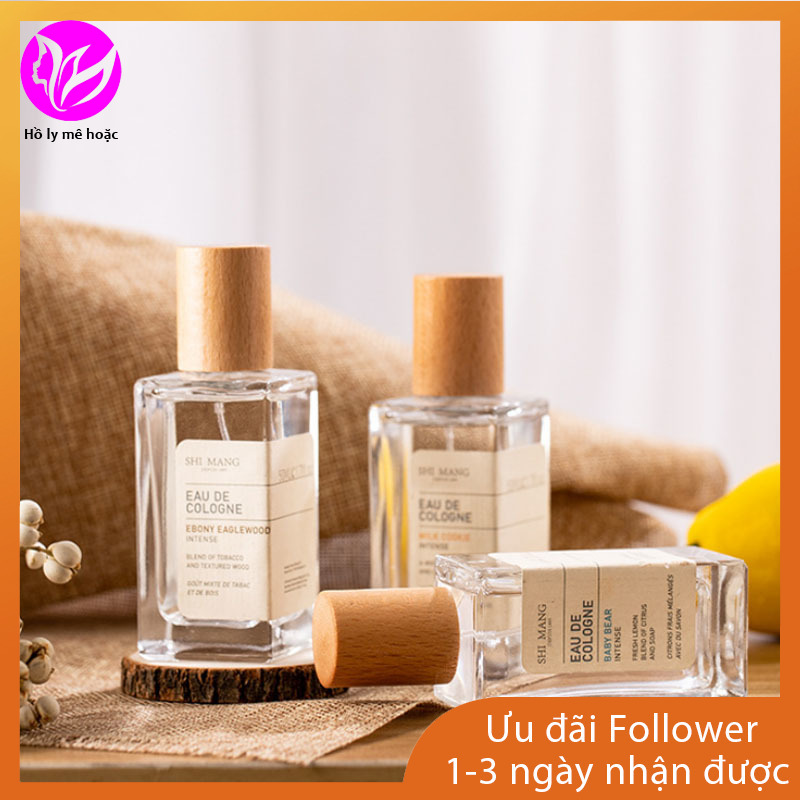 🌸Gửi Hàng Trong Ngày🌸 Nắp Gỗ Vuông Bản Cao Cấp Eau De Colonge EDP 50ml | BigBuy360 - bigbuy360.vn