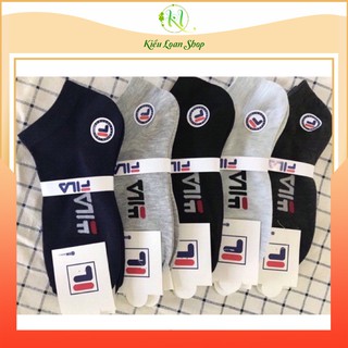Set 10 đôi tất nam cổ ngắn dáng thể thao chất liệu cotton thoáng mát (Ảnh thật)