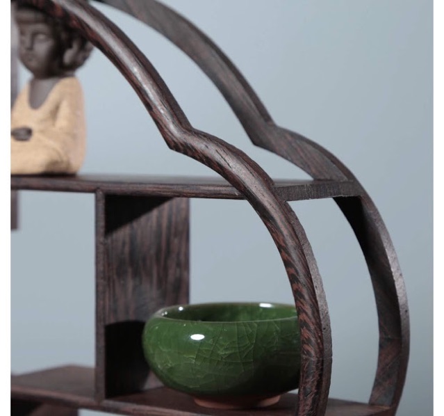 Kệ gỗ mini để tượng trang trí độc đáo tphcm