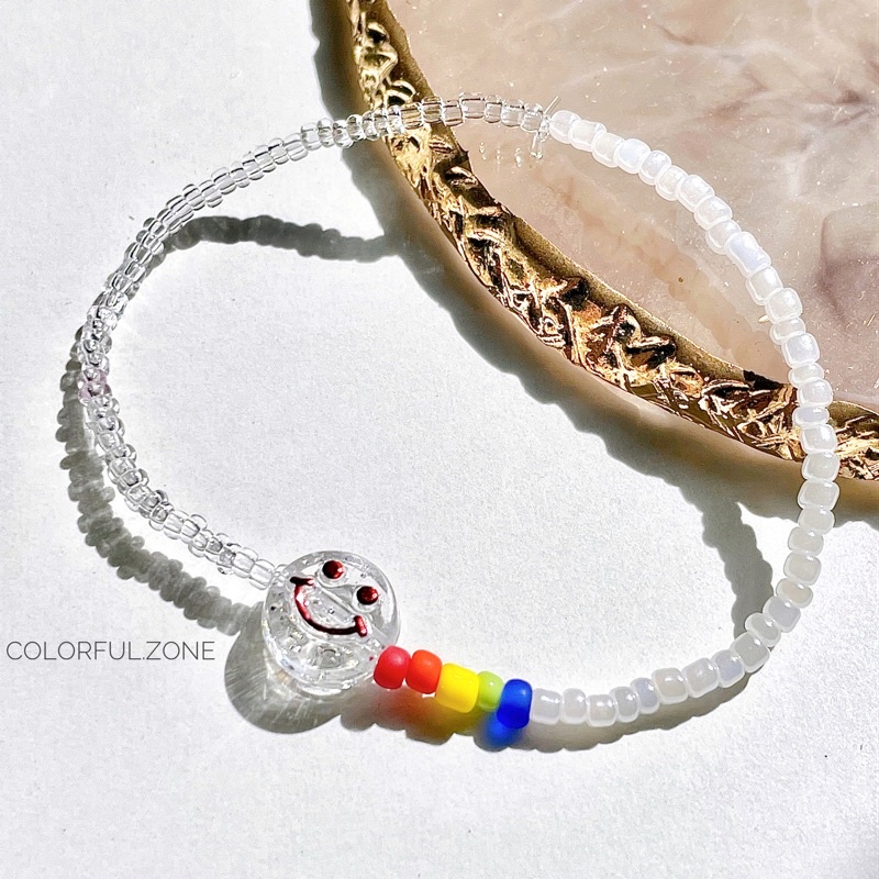 Vòng tay nữ hạt cườm handmade hot trend phong cách Hàn Quốc dễ thương | BigBuy360 - bigbuy360.vn