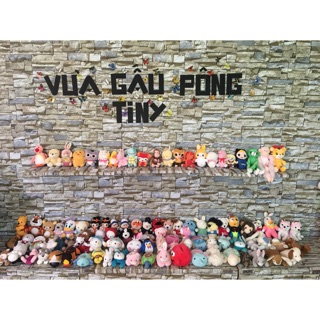 Combo gấu bông mini 12-15cm 105 con