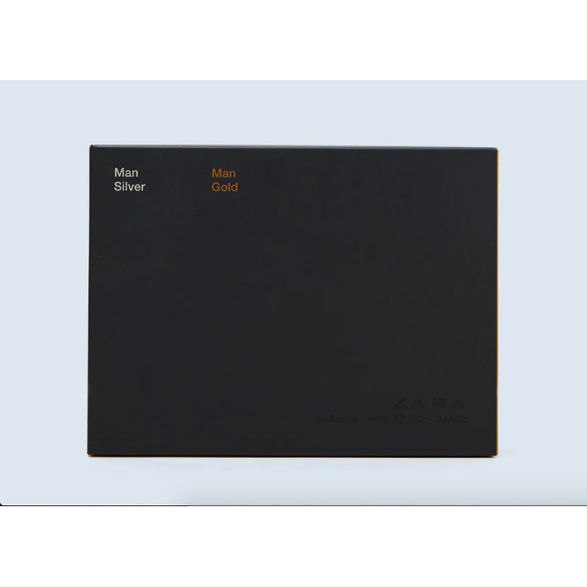 Nước hoa nam ZARA MAN GOLD + ZARA MAN SILVER EDT | Thế Giới Skin Care