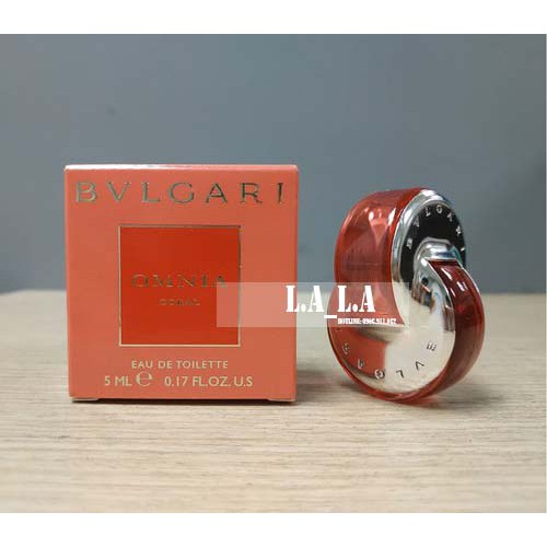 [ mini ] Nước hoa nữ mini Bvlgari Omnia Coral EDT 5ml