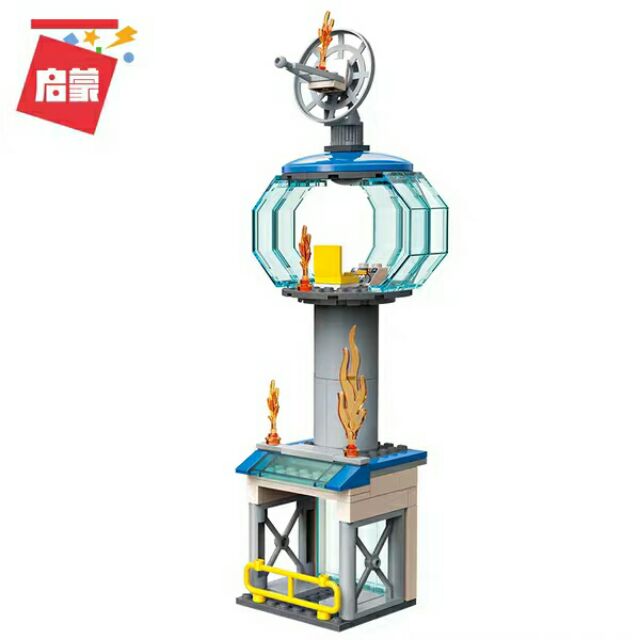 Bộ lắp ráp lego lính cứu hỏa nhiều chi tiết cho bé trên 6 tuổi