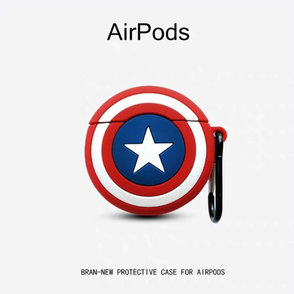 Vỏ Hộp Bảo Vệ Cho Tai Nghe Airpods 1 / 2 Hình Ngộ Nghĩnh