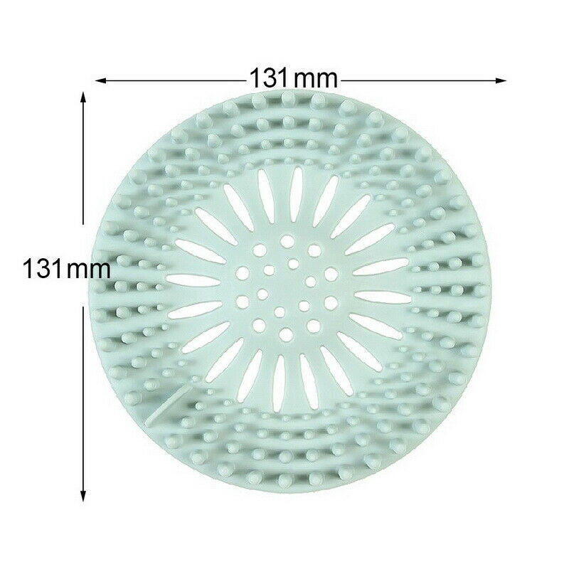 Miếng chặn lọc tóc / rác chống tắt nghẽn bằng silicon gắn lỗ thoát nước bồn rửa