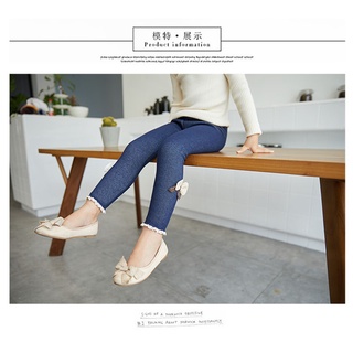 Quần Legging Đính Nơ Cho Bé Gái