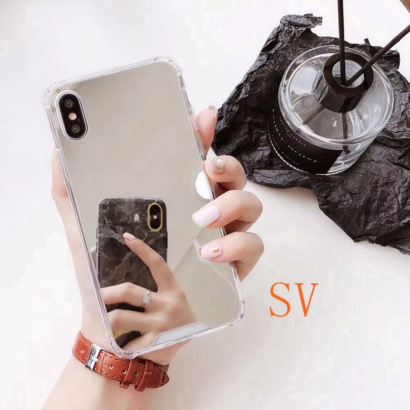 Casing Samsung Galaxy S10e S10 Lite S8 S9 S10 Plus S3 S4 S5 S6 S7 edge Plus Case Mirror Hard Case