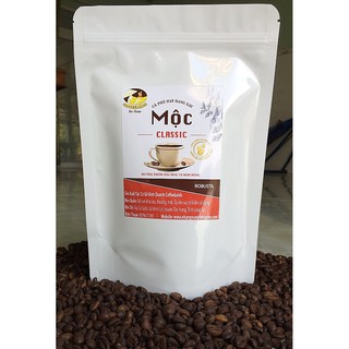 [Thơm Ngon Khó Cưỡng] Cà Phê Hạt Rang Xay Nguyên Chất Robusta Mộc Classic