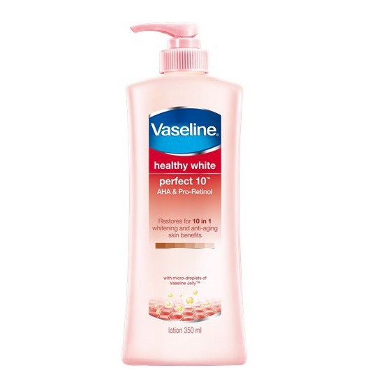 Combo Sữa Dưỡng Thể Vaseline Ban Ngày và Ban Đêm