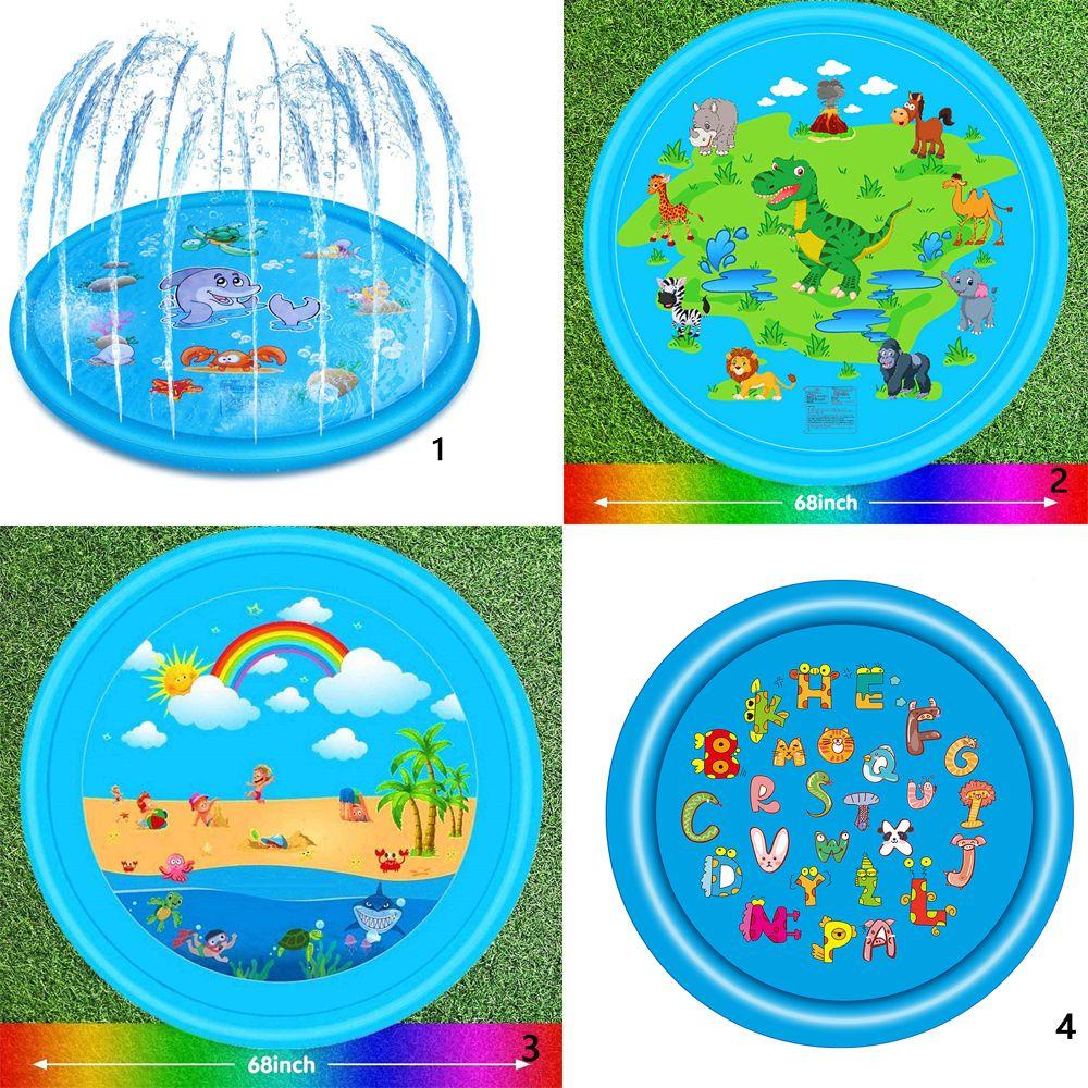 Thảm Phun Nước Bơm Hơi Vui Nhộn LAYOR1 Cho Sân Vườn