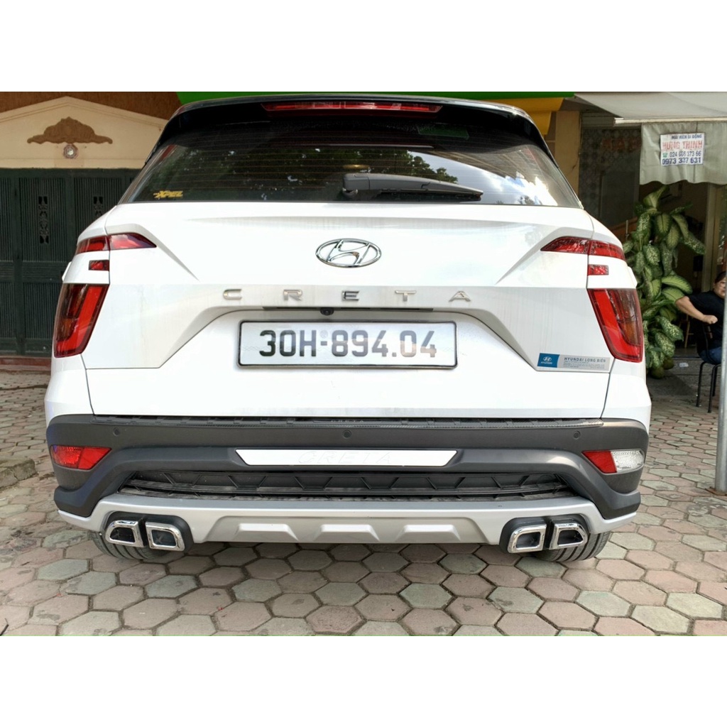 Ốp cản trước sau Hyundai Creta 2023, Body Líp cản trước sau 2 mẫu cao cấp, cứng cáp thể thao