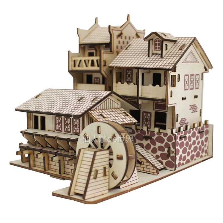 Mô hình lắp ráp gỗ 3D Phượng Hoàng Cổ Trấn
