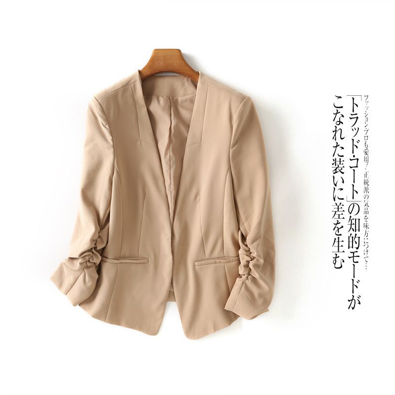 {Nhiều màu} Áo blazer cổ V tay rút Love Tree xuất Mỹ (có sẵn) | BigBuy360 - bigbuy360.vn