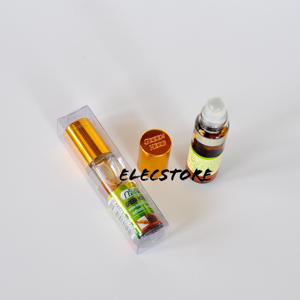 Dầu gió thảo dược Green Herb Oil 8ml Thái Lan