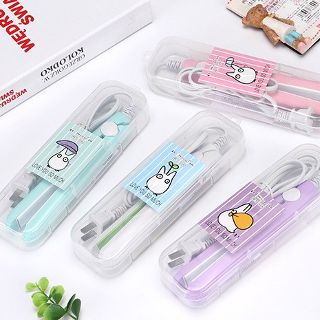 0272 Máy Duỗi Tóc Mini Kèm Hộp Nhựa