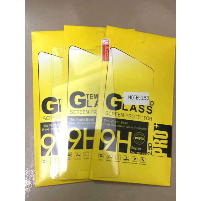 Kính cường lực samsung note 5 ( trong suốt)