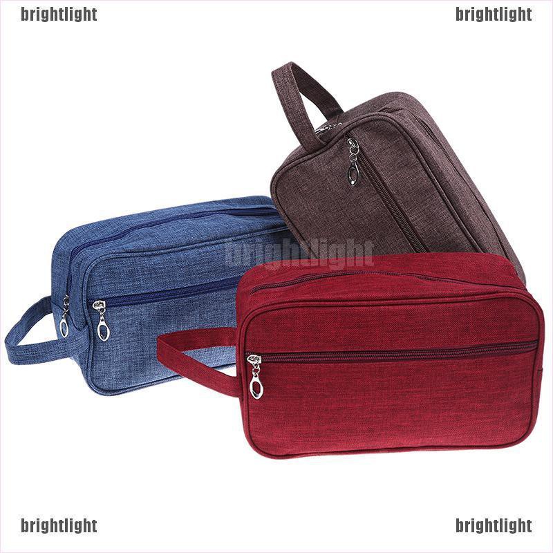 Túi Vải canvas Đựng Đồ Trang Điểm Chống Thấm Nước Tiện Lợi