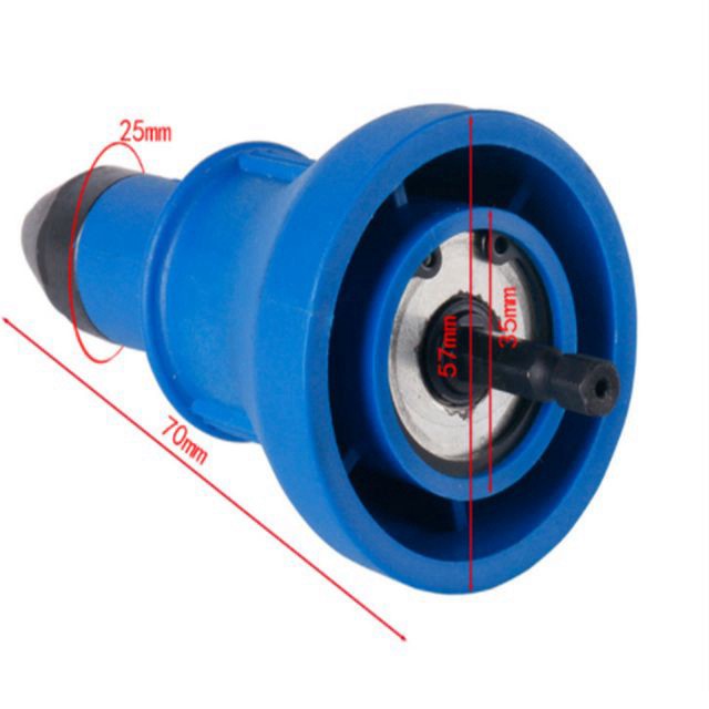 Đầu rút đinh tán gắn máy khoan bắn rive