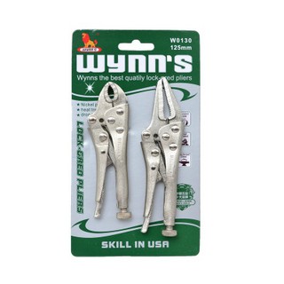 Bộ 2 Cái Kềm Bấm Chết 125mm Wynn'S W0130 ( Hàng Chính Hãng )
