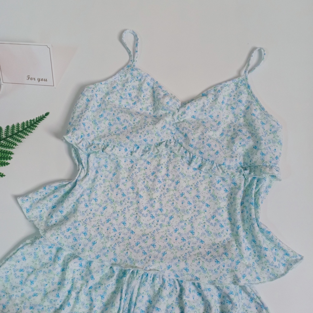 Đồ bộ ngủ nữ RCB10, hai dây cổ tim nhún thun cotton 2 chiều dành cho người dưới 60kg | BigBuy360 - bigbuy360.vn