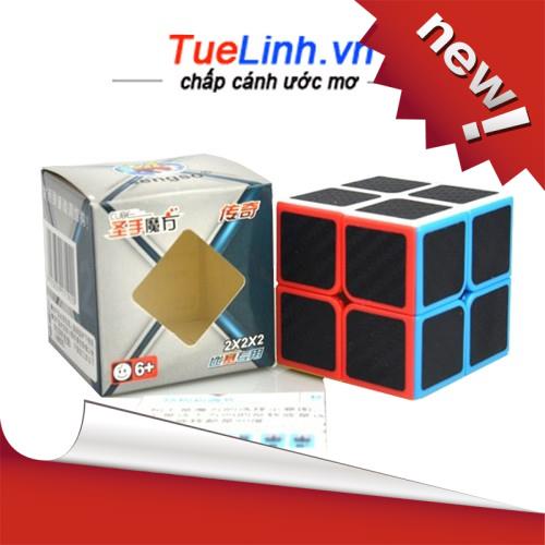 Rubik Sợi Carbon 2x2 ShengShou Legend Khối Lập Phương Rubic 2 tầng