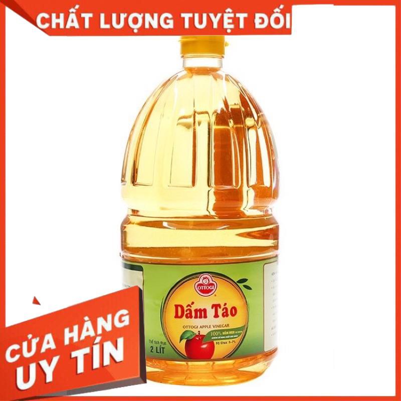 Sale Sốc -  Giấm táo Ottogi can 2 lít . Siroshop.