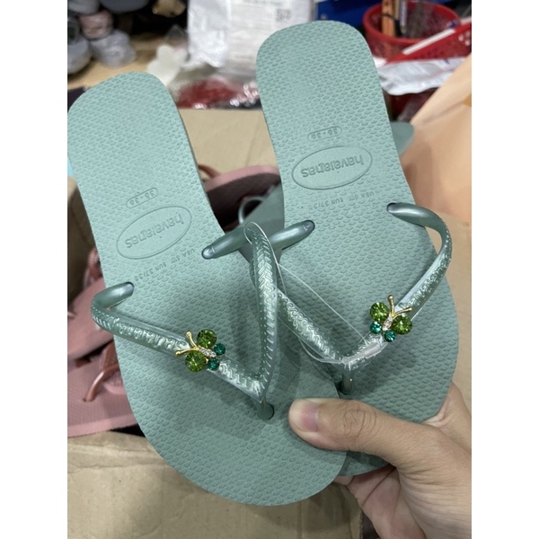 Dép havaianas quai ngắn mix charm 🩴🩴