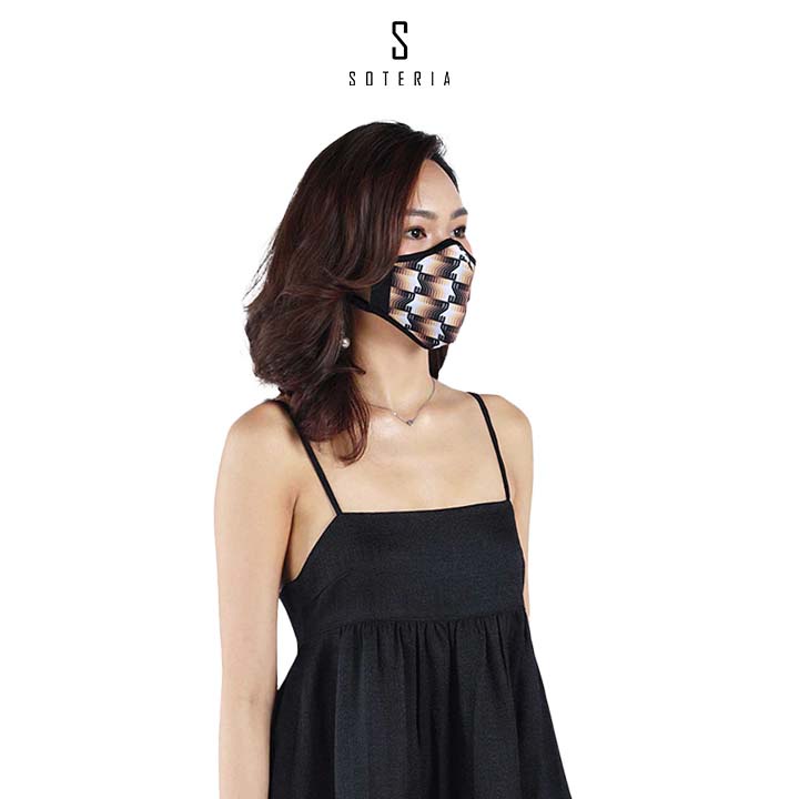 Khẩu trang tiêu chuẩn Quốc Tế SOTERIA Signature ST134 - Bộ lọc N95 BFE PFE 99 lọc đến 99% bụi mịn 0.1 micro- Size S,M,L