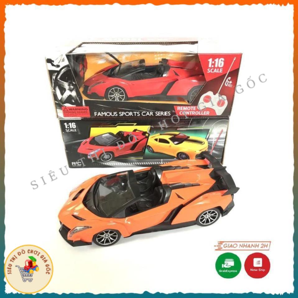 Xe ô tô thể thao điều khiển từ xa RC sport car siêu tốc độ có đèn led - hàng loại 1 có kèm sạc pin