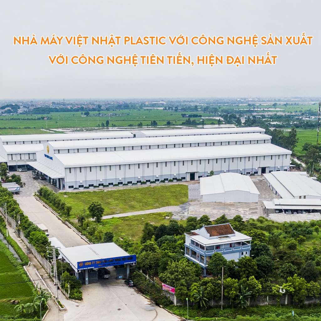 Hộp đựng giày nắp nhựa cứng trong suốt Việt Nhật Plastic gấp gọn và xếp chồng