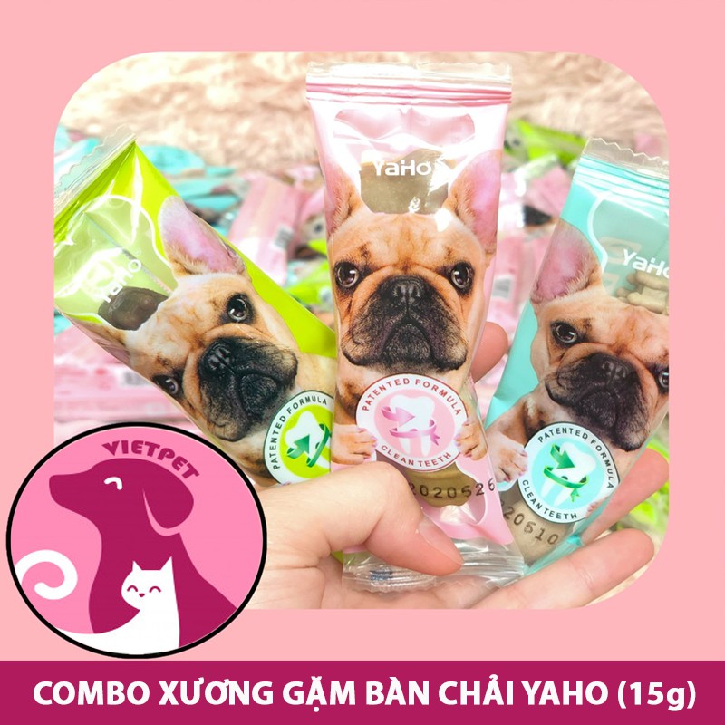 Xương gặm sạch răng cho chó - Yaho (Chính hãng, ngon bổ rẻ)