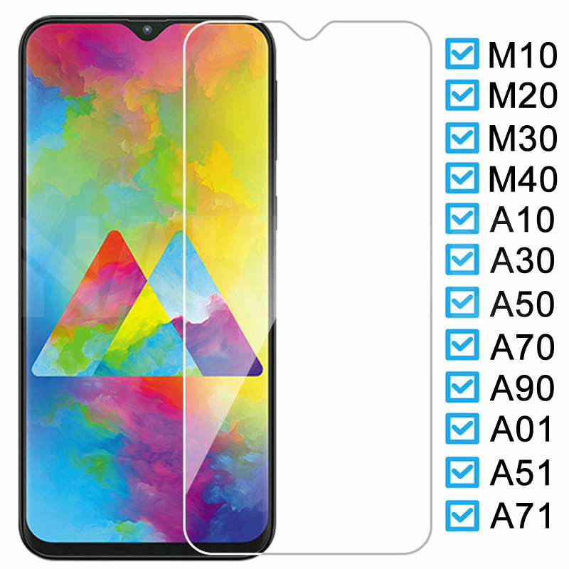 Kính Cường Lực 9h Bảo Vệ Màn Hình Cho Samsung Galaxy A51 A71 A10 A20 A30 A40 A50 A70 A10S A20S A30S A50S M10 M20 M30