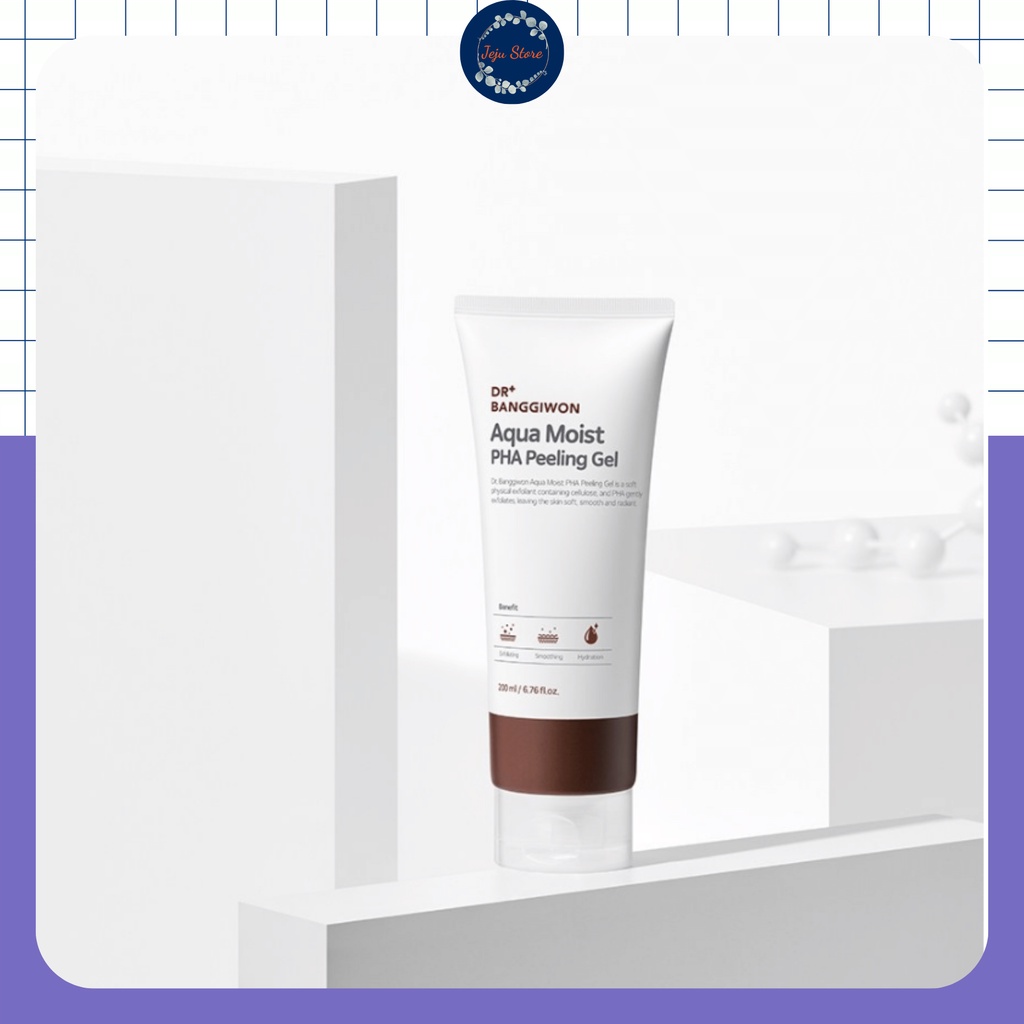 Gel tẩy da chết cho da nhạy cảm Aqua Moist PHA Peeling Gel Dr. Banggiwon