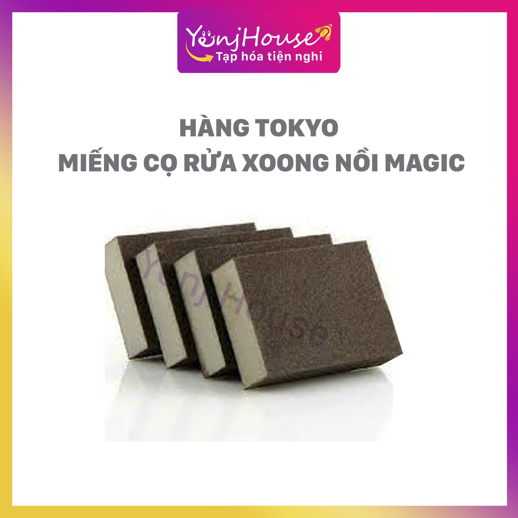 (HÀNG TOKYO) MIẾNG CỌ RỬA XOONG NỒI MAGIC – YENJ HOUSE